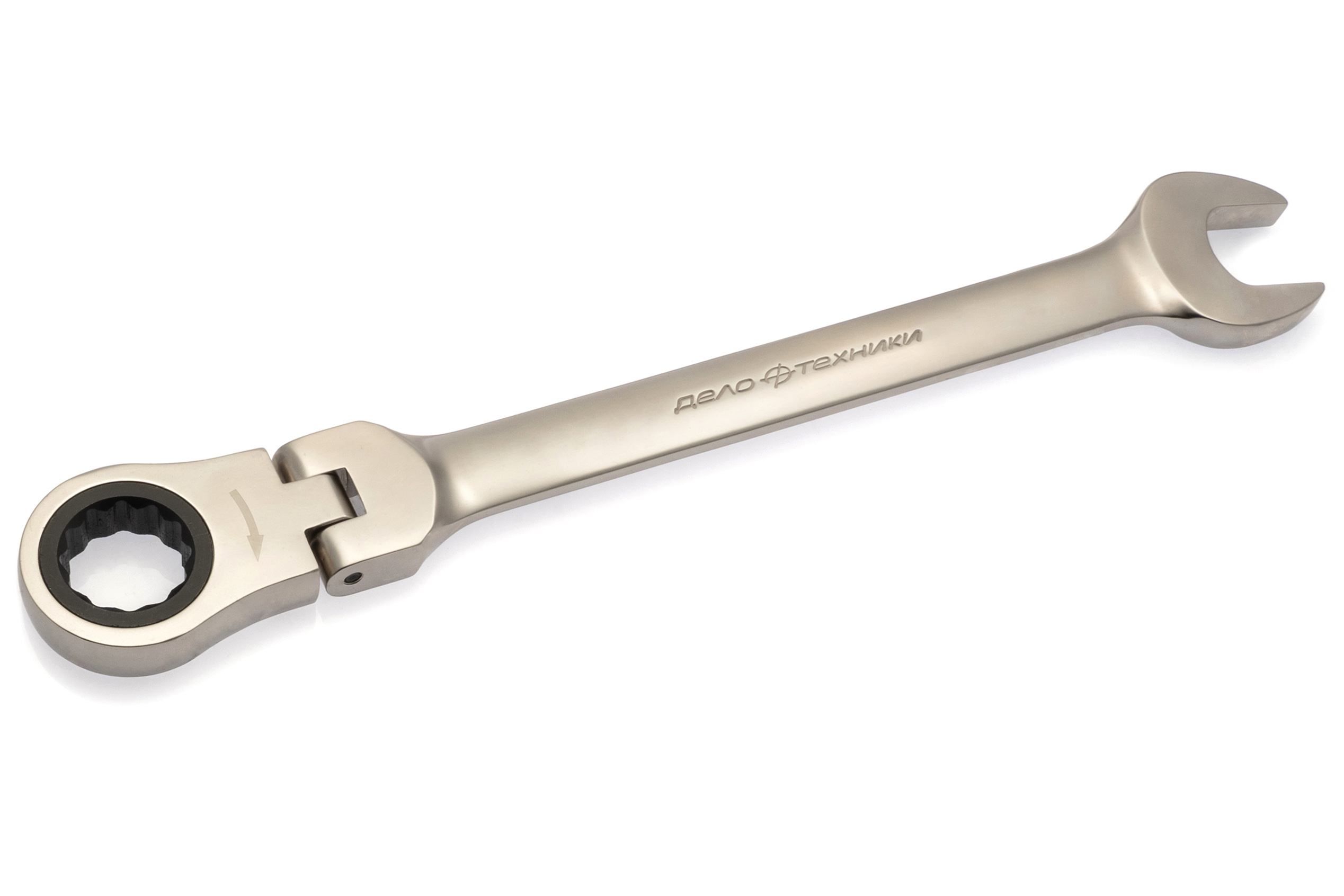 Ключ комбинированный трещоточный шарнирный 27 мм