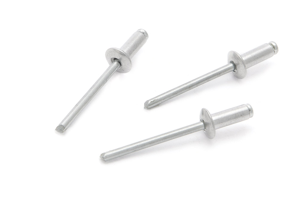 Заклёпки стальные Ø 4,0×10 мм, 50 шт в пакете